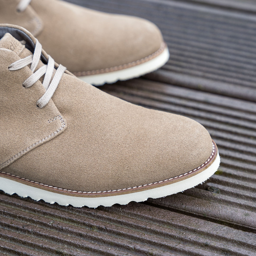 RAVAL CHUKKA Maroliv Suede