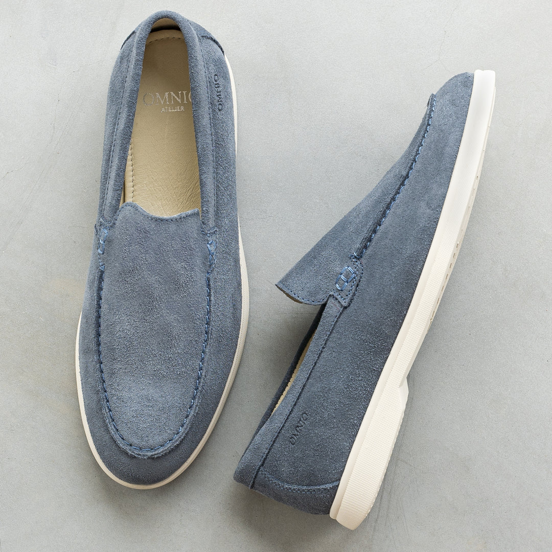 ACE LOAFER MOC Jeans Suede