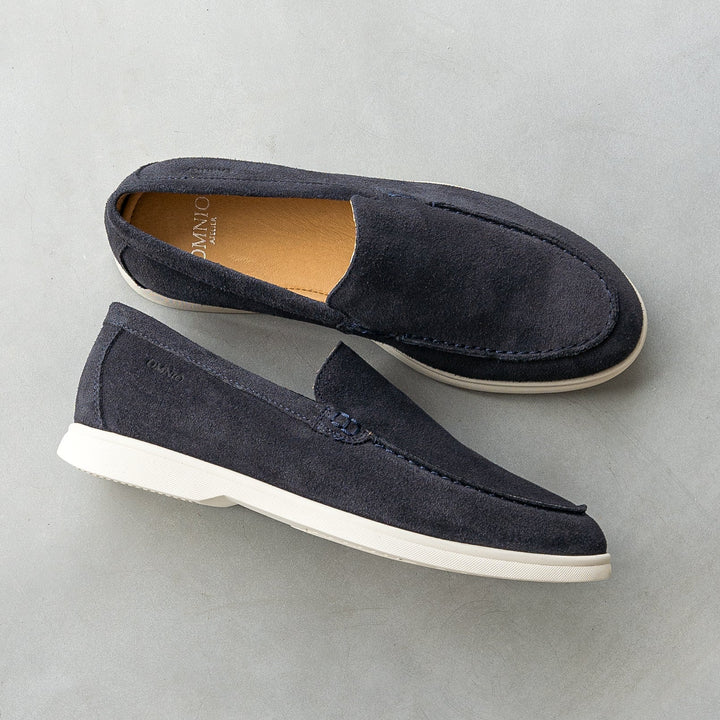 ACE LOAFER MOC Navy Suede