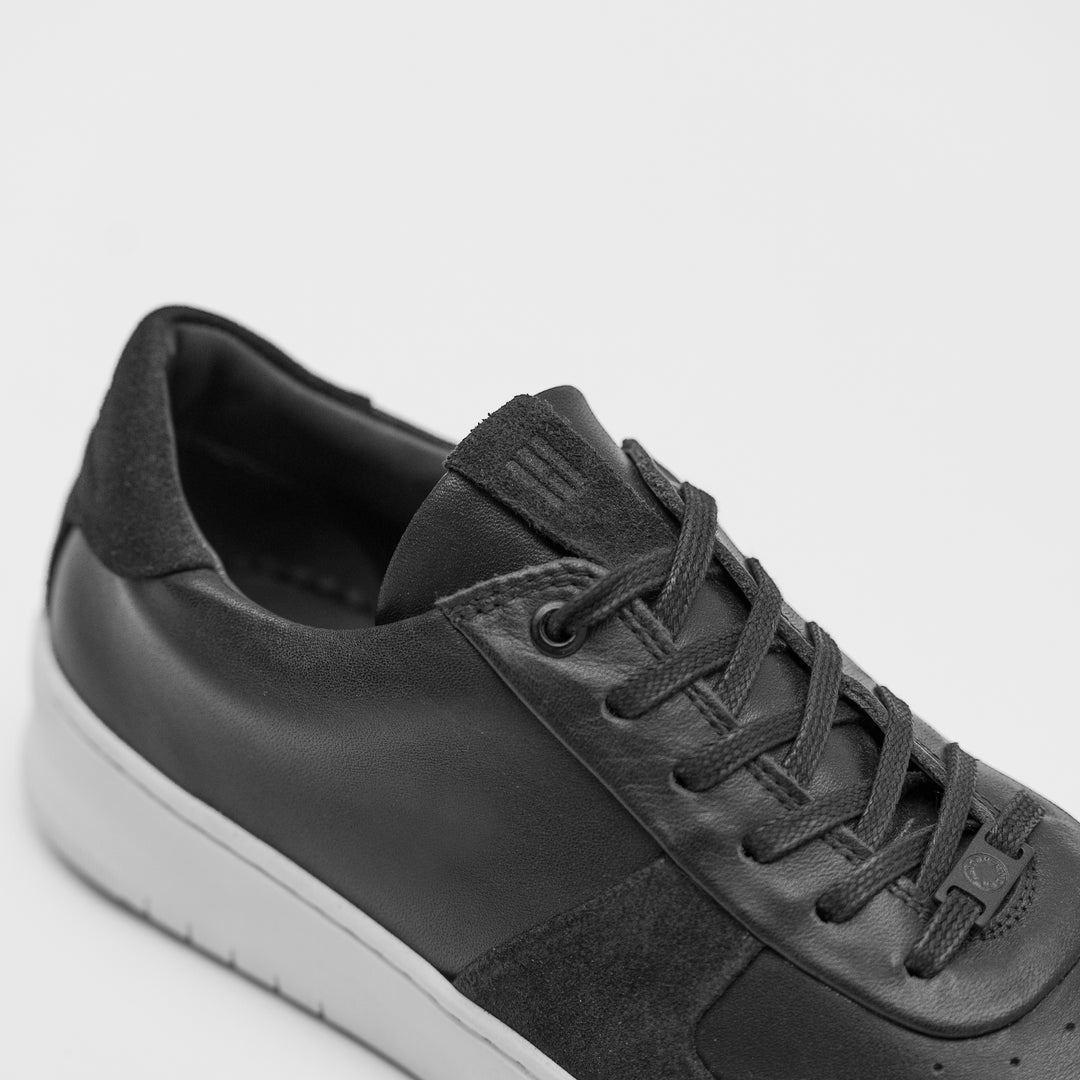 BENNET SONDER LOW Black LS Leather Milled