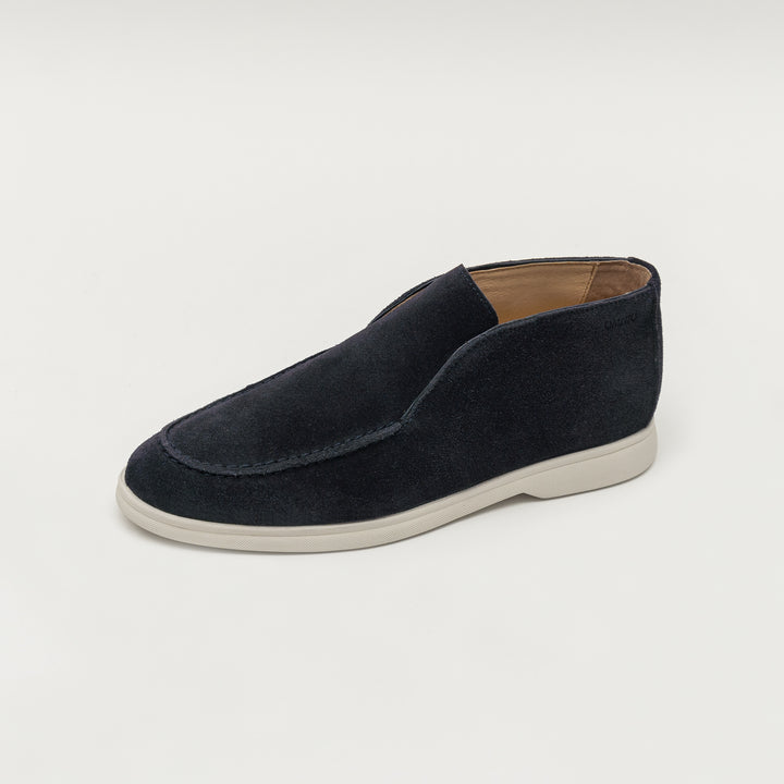 ACE MOC BOOT Dk Blue Suede