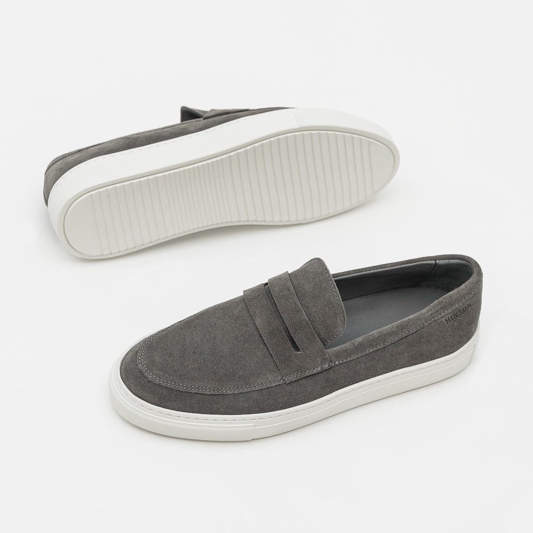 MALTON LOAFER SADDLE Fumo Suede