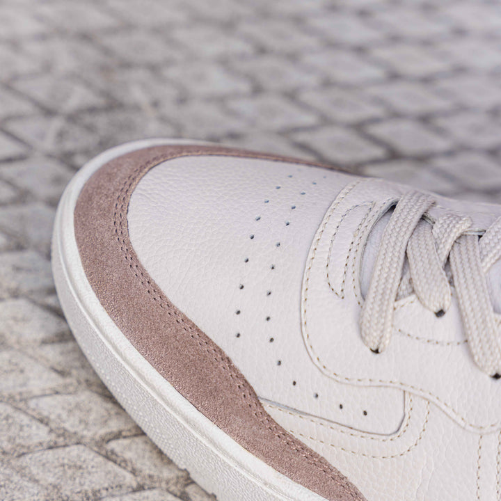 HANK SNEAKER Piele Naturală Alb - Tan