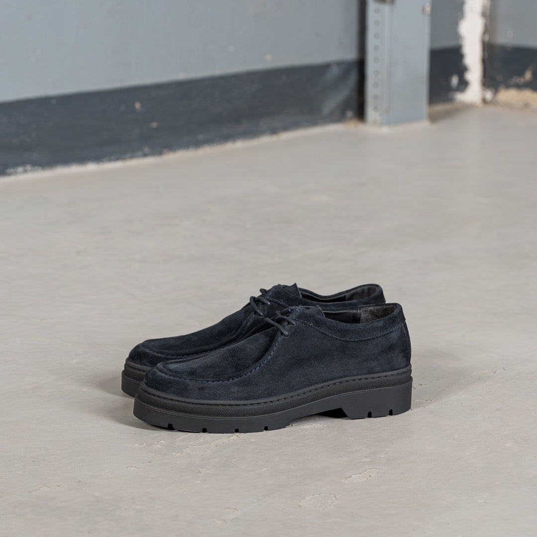 Elon lace moc albastru închis