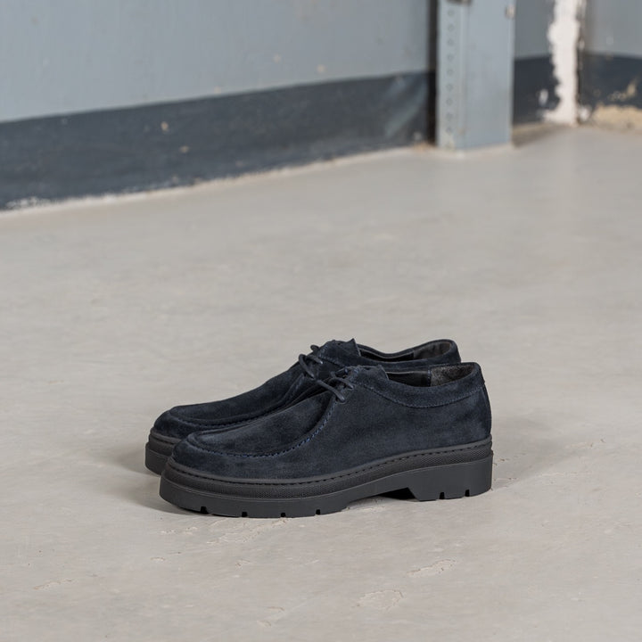 Elon lace moc albastru închis