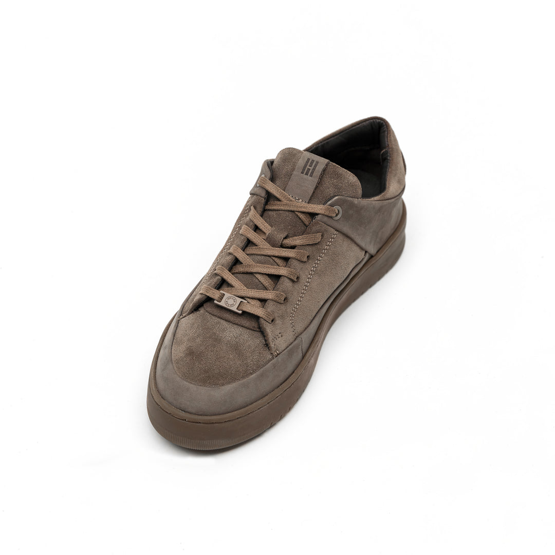 BENNET P4 LOW Taupe Nubuck Suede