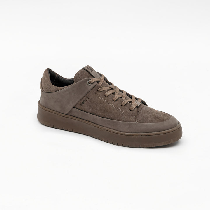 BENNET P4 LOW Taupe Nubuck Suede