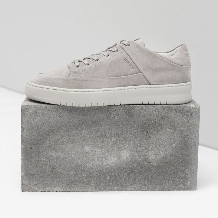 BENNET P4 LOW Lt Grey Suede