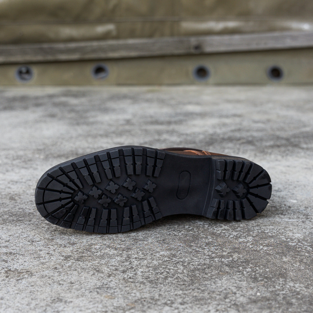 GORDON TOE CAP BOOT Piele Naturală  Bruciato