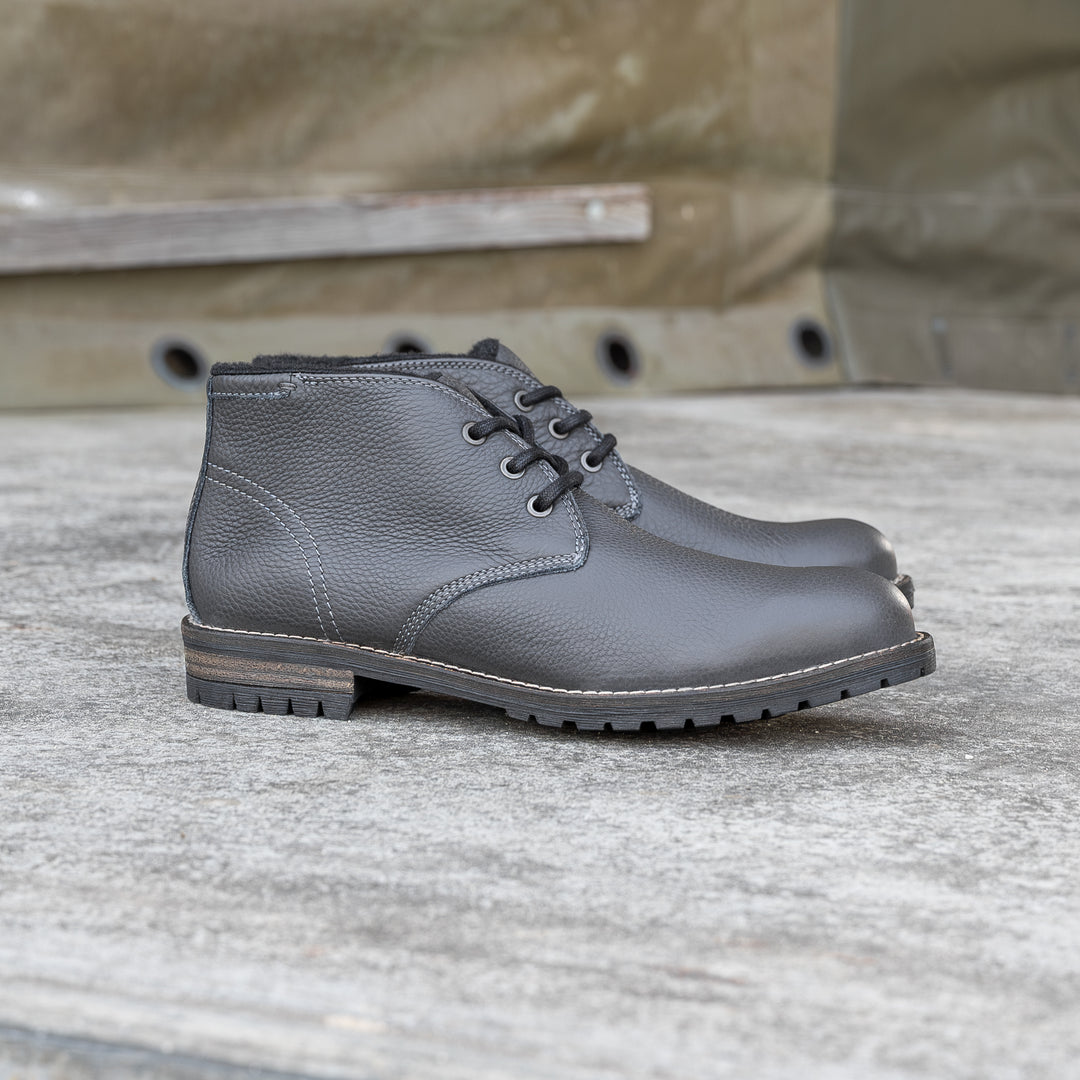 GORDON CHUCKA BOOT Griggio Leather