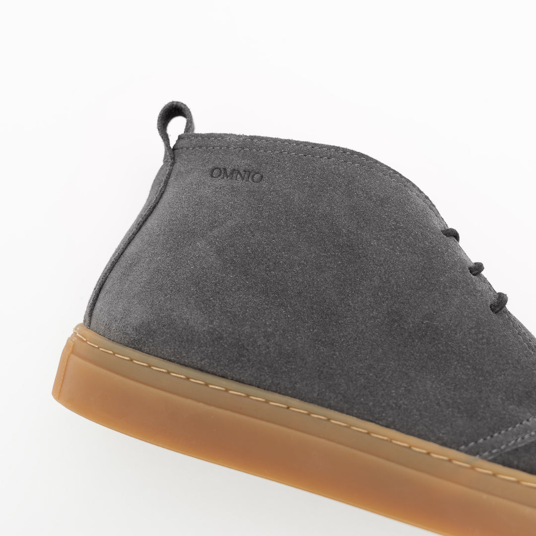VENETO CHUCKA BOOT Grey Suede
