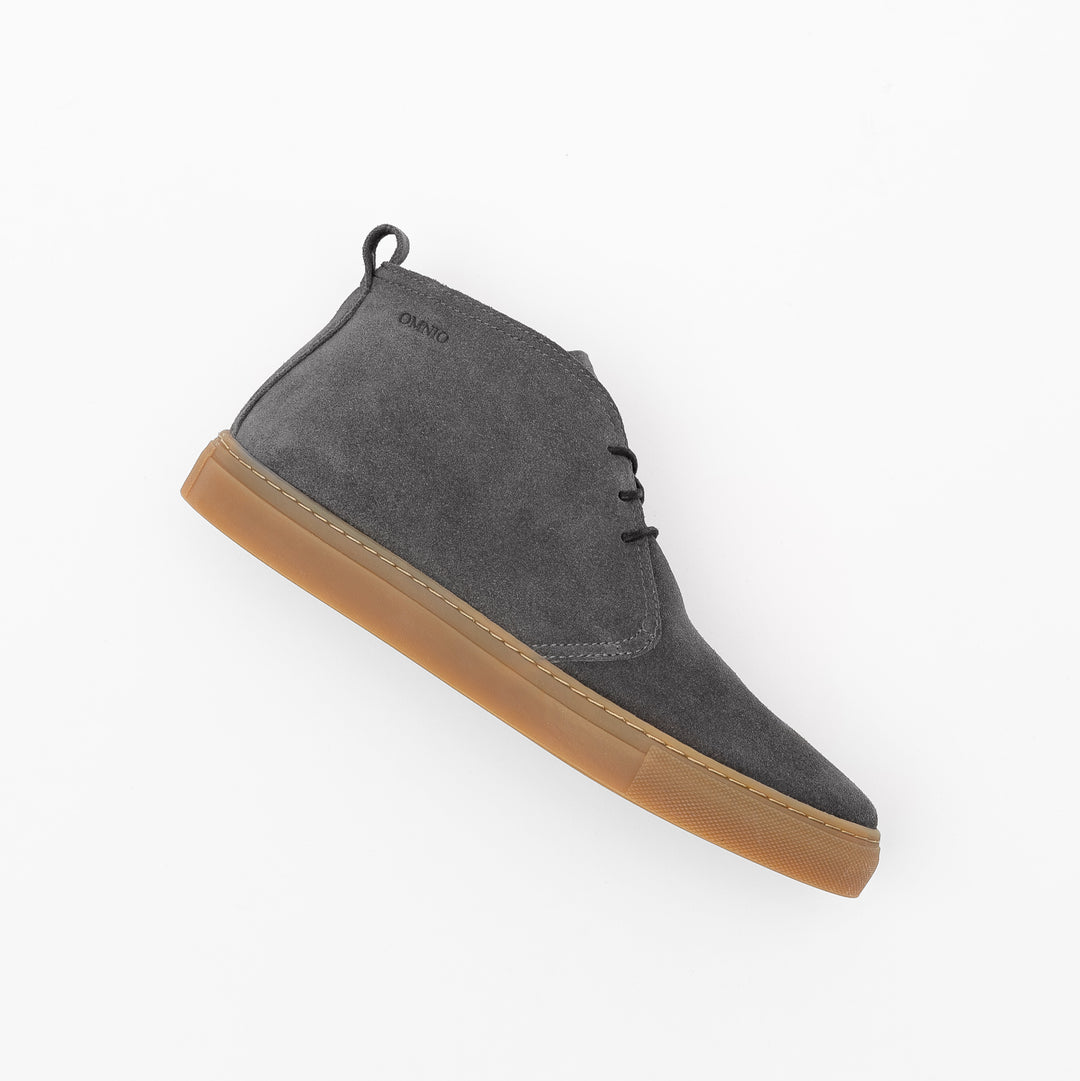 VENETO CHUCKA BOOT Grey Suede
