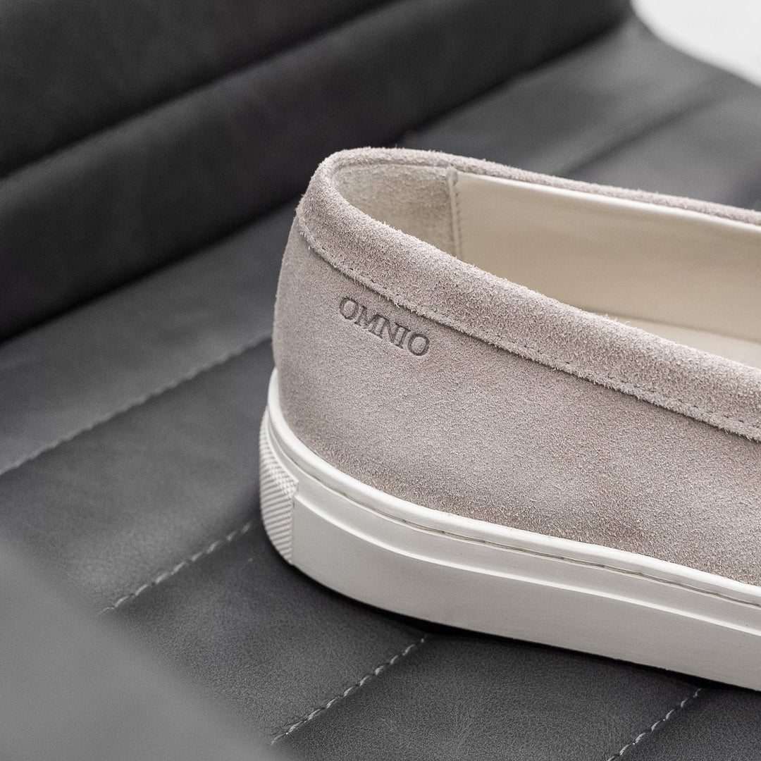 MALTON LOAFER Lt.Grey Suede