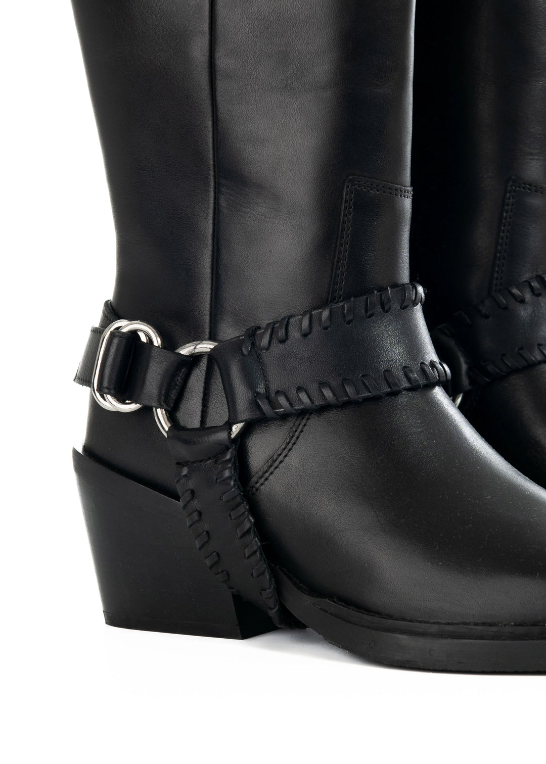 KYLE TALL BOOT Black Leather