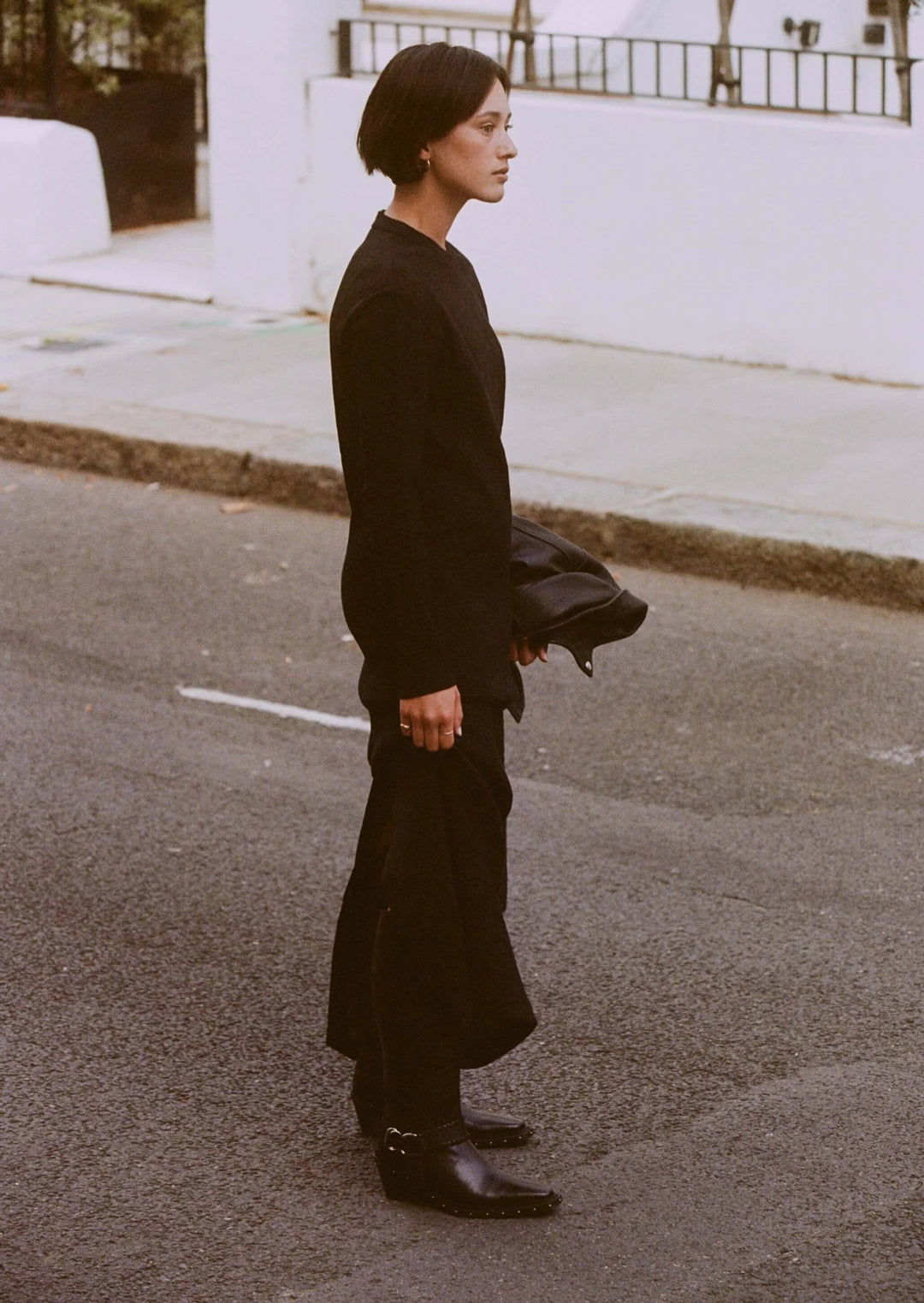 KYLE TALL BOOT Black Leather