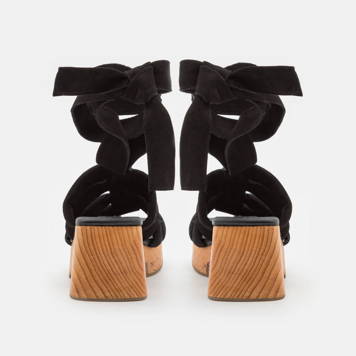 JAZZ SANDAL Black Leather