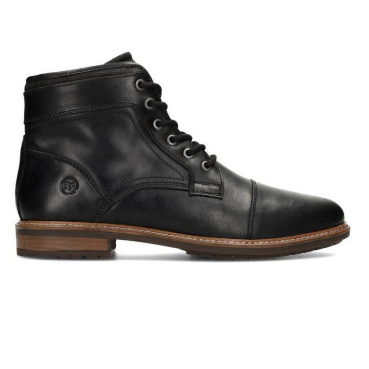 JONI LACE BOOT Black Leather