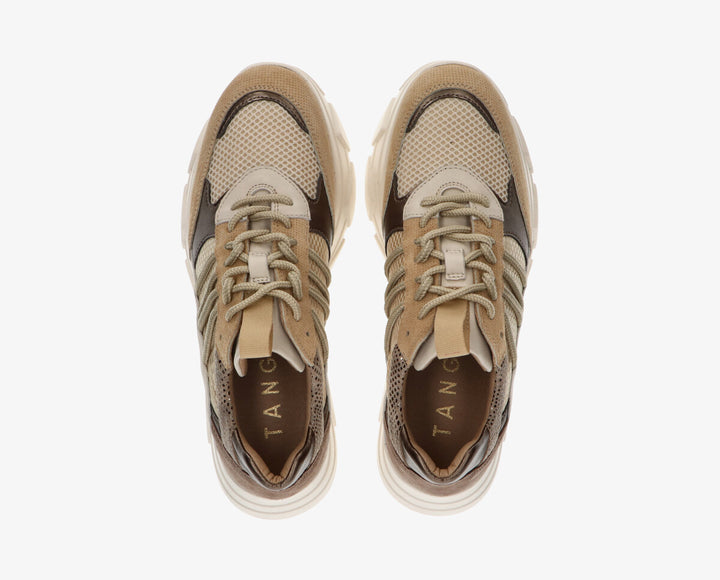 KADY FAT 435 White/Gold Leather
