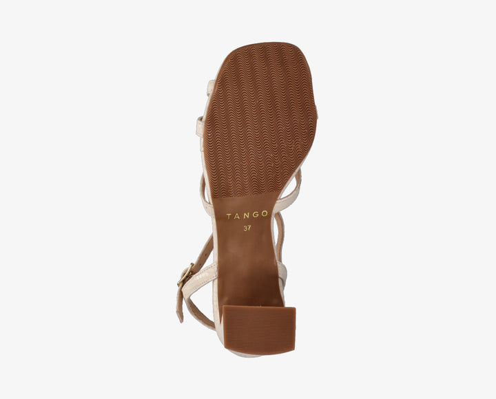 KATYA SANDAL Off White Leather