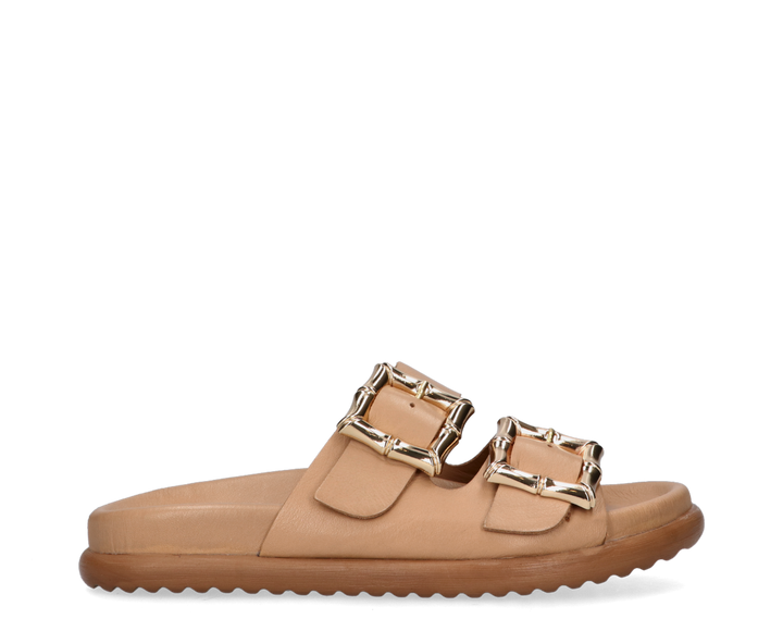 LILIA SLIPPER Natural Leather