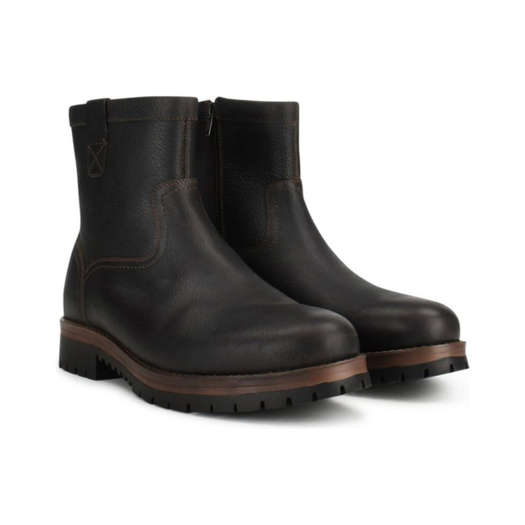 MARIO MID BOOT Taupe Leather