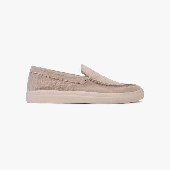 AVRID LOAFER Ecru Suede