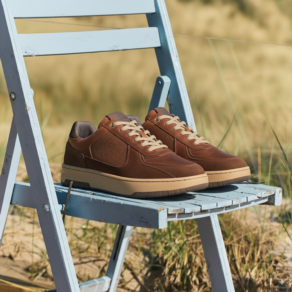 PARIS SNEAKER Cognac