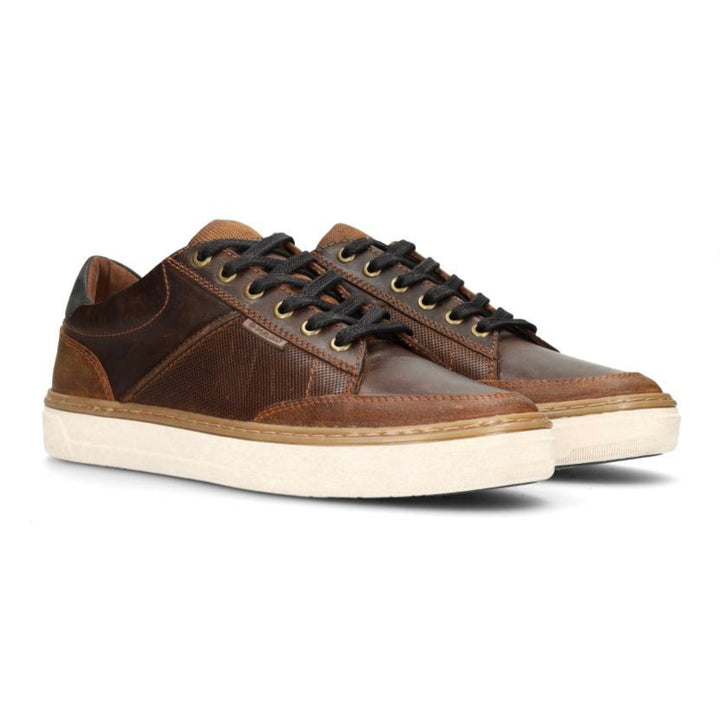 PHILOS SNEAKER Brown Leather