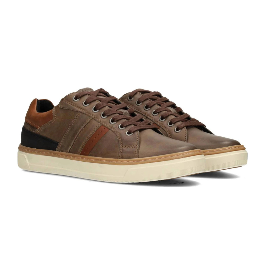 PHILOS 2 SNEAKER Olive Nubuck