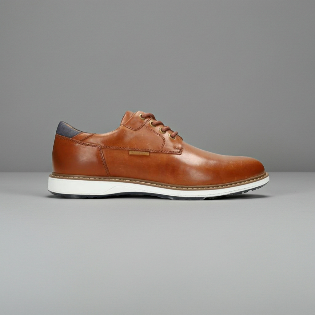 Atos derby Cognac piele naturală
