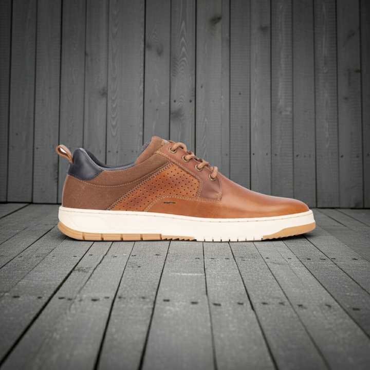 Jim sneaker Cognac piele
