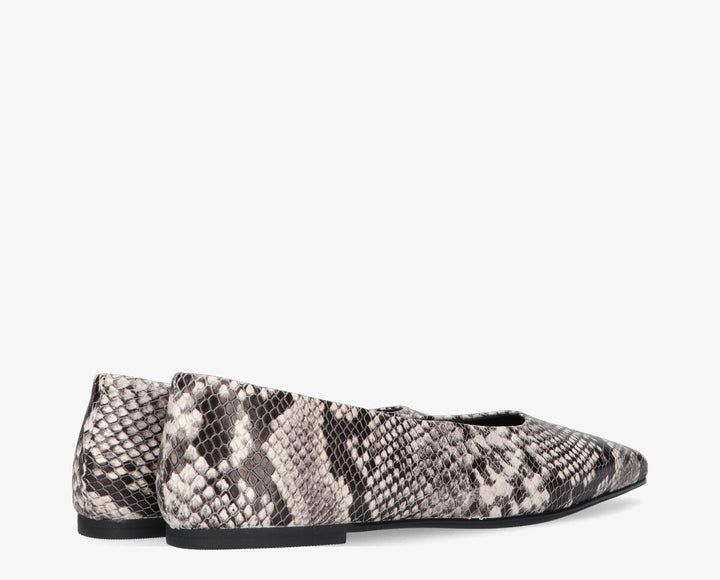 REA BALLERINA Python Leather