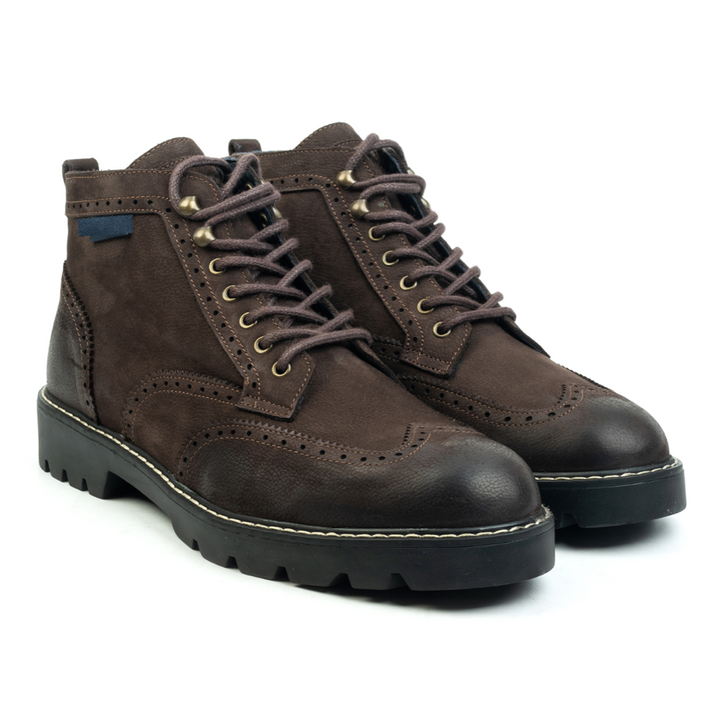 ARDEE BOOT Piele Naturală Nubuc Maro