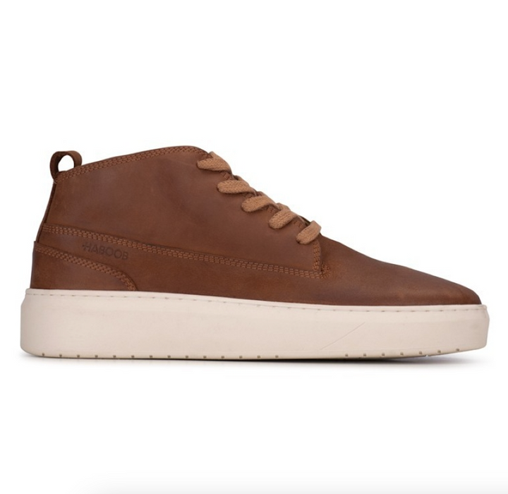 ENZO MID Taupe Leather