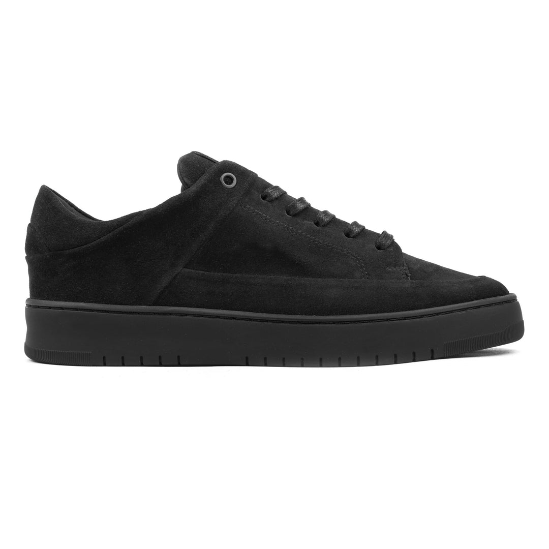 BENNET P4 LOW Off Black Suede