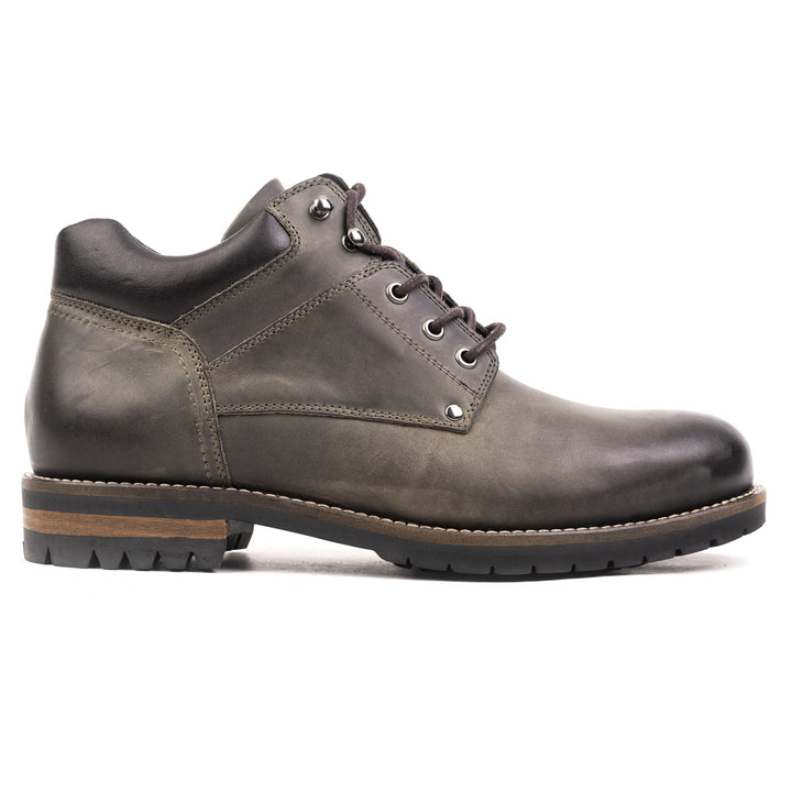 GORDON WAGONEER ANKLE BOOT Khaki Leather Pull Up