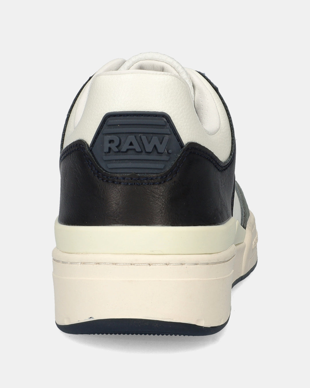 ATTACC SNEAKER White/Navy Leather