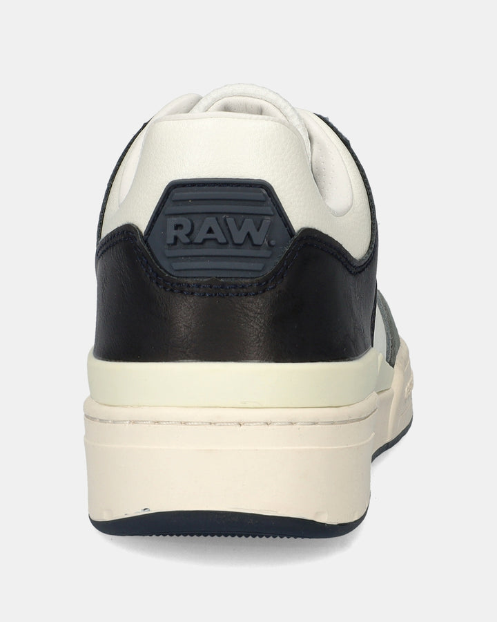 ATTACC SNEAKER White/Navy Leather