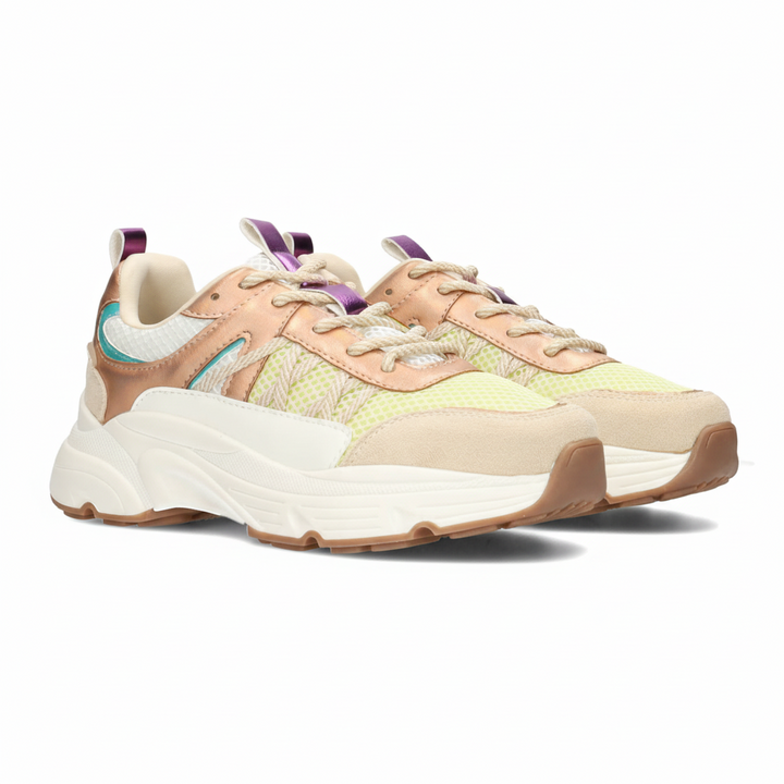 Ayoki sneaker bej combi