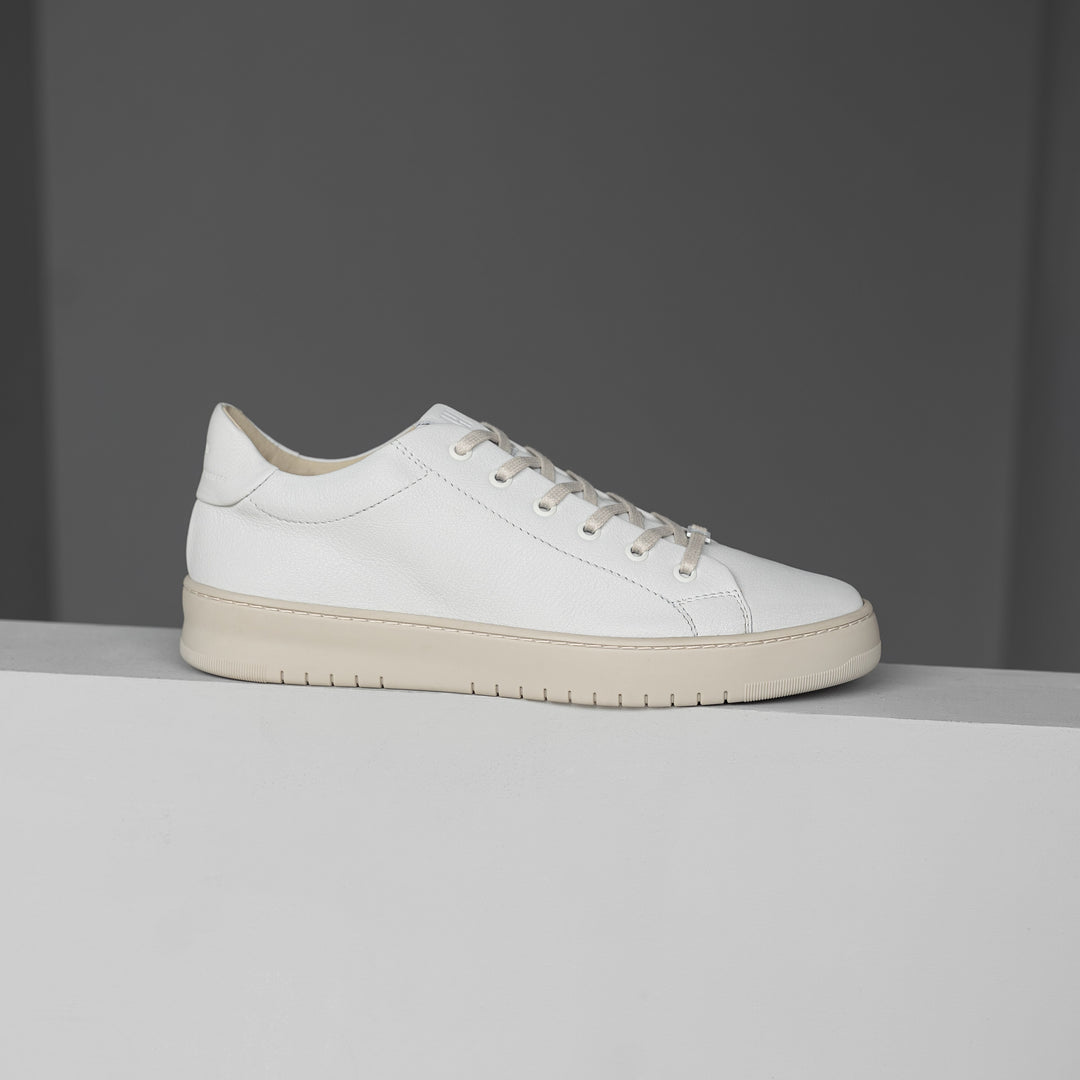 BENNET CITY LOW White Leather