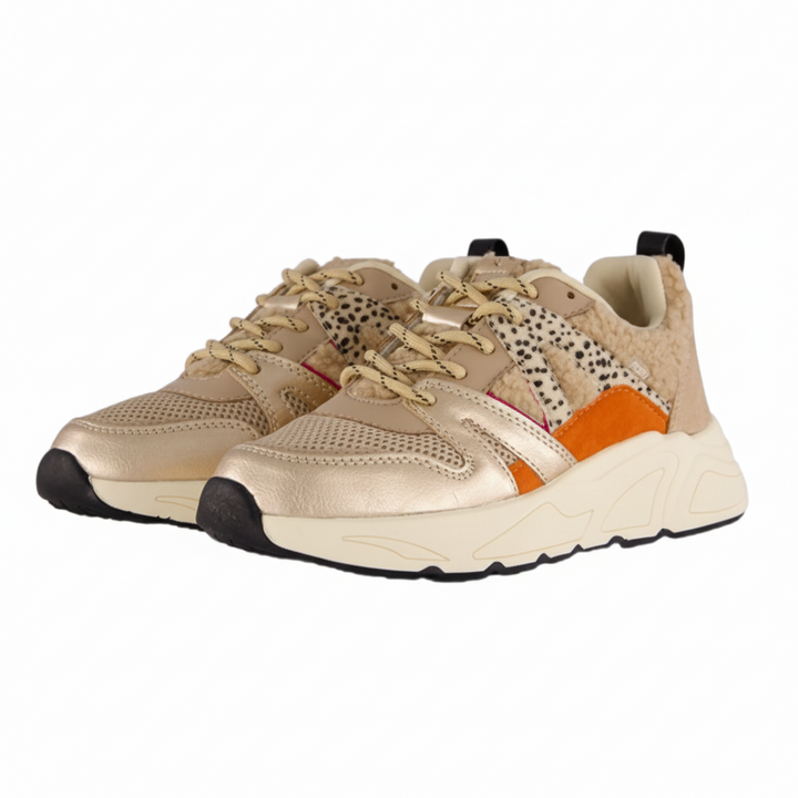 Carocel sneaker bej combi