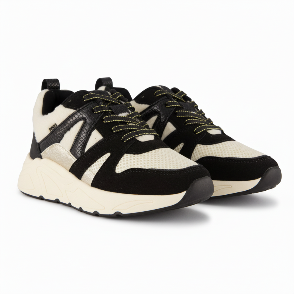 Carocel sneaker negru/alb