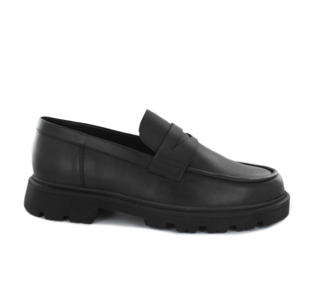 GREENLAND CLASSIC LOAFER Black Leather