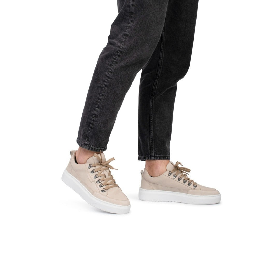 ENZO SNEAKER Beige Nubuck