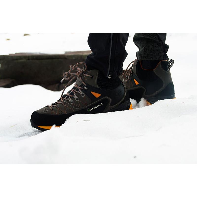GARSPORT Mountain tech mid wp waterproof antracit/portocaliu | Alpina