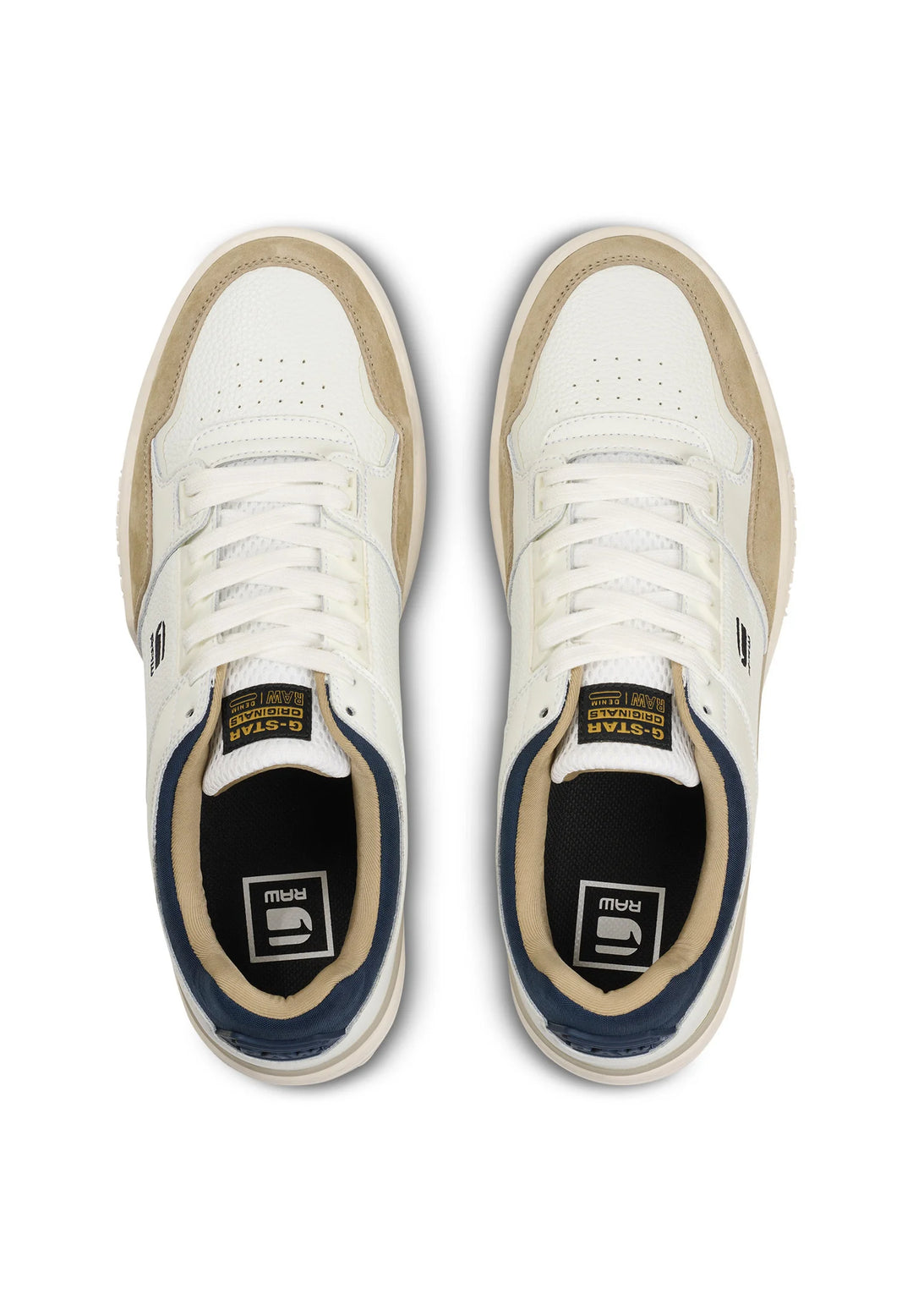 ATTACC SNEAKER White/Sand Leather