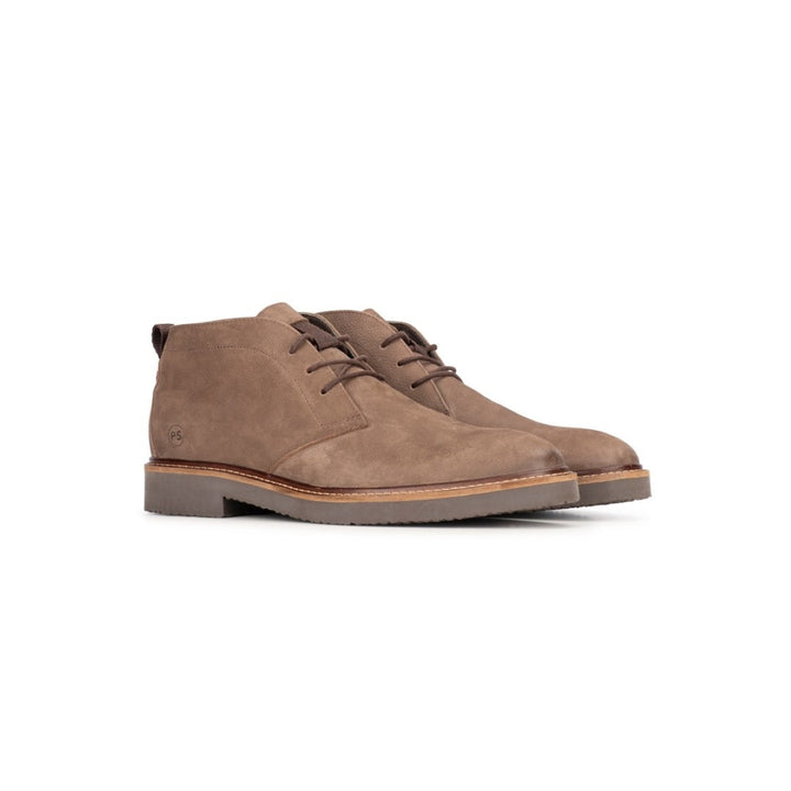 HUDSON LACE BOOT Brown Leather