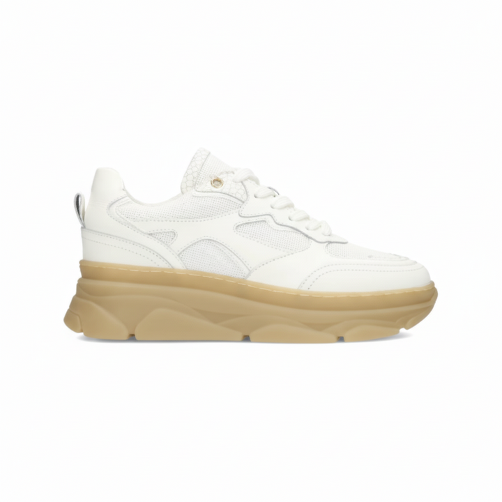 Jana sneaker alb din piele