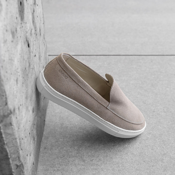 MALTON LOAFER Sesamo Suede