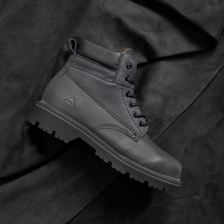 NEW THUNDER BOOT Grey Leather